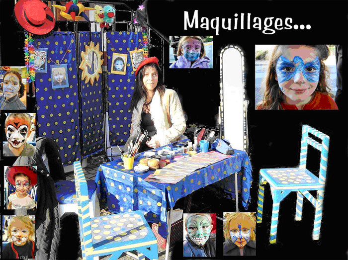  Stand de maquillage