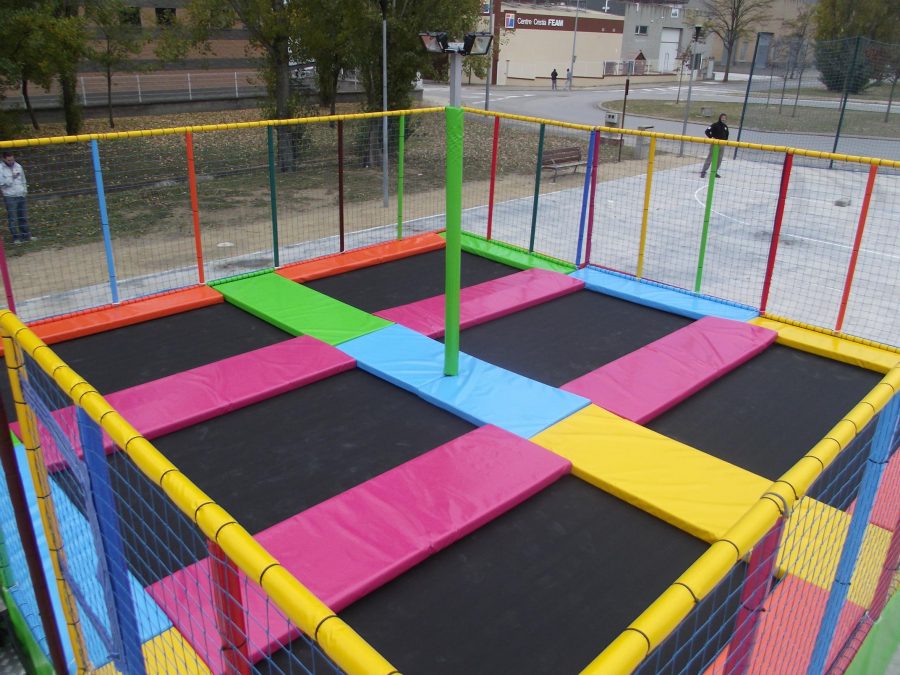 Trampoline 6 pistes